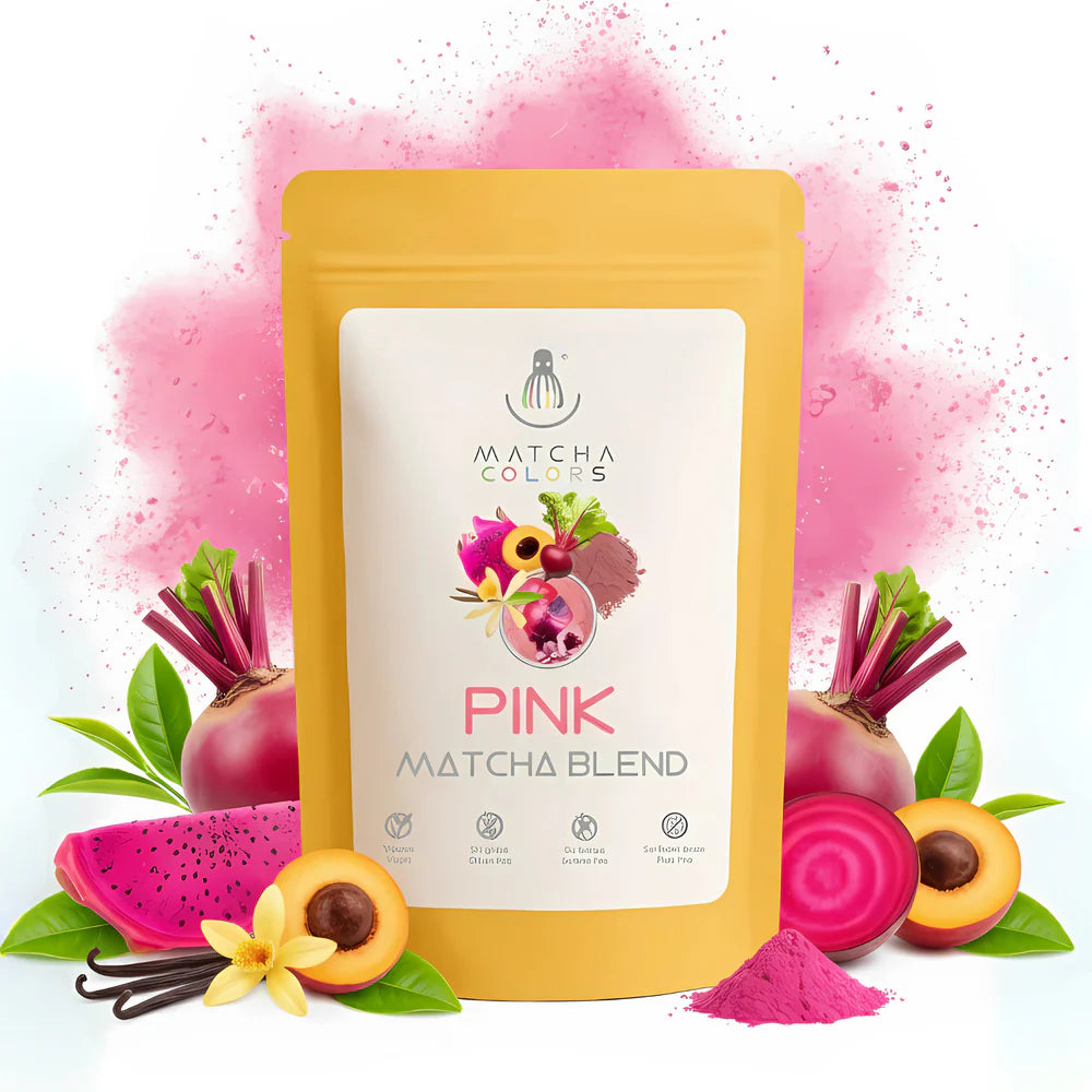 Pink matcha blend bag image